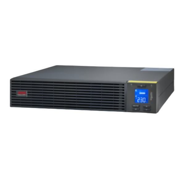 APC Easy UPS On-Line, 1000VA, Rackmount 2U, 230V, 4x India outlets, Intelligent Card Slot, No battery, W/O rail kit